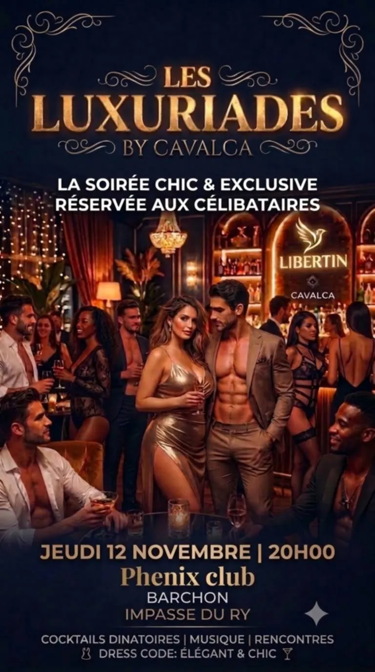 Affiche Les Luxuriades by Cavalca