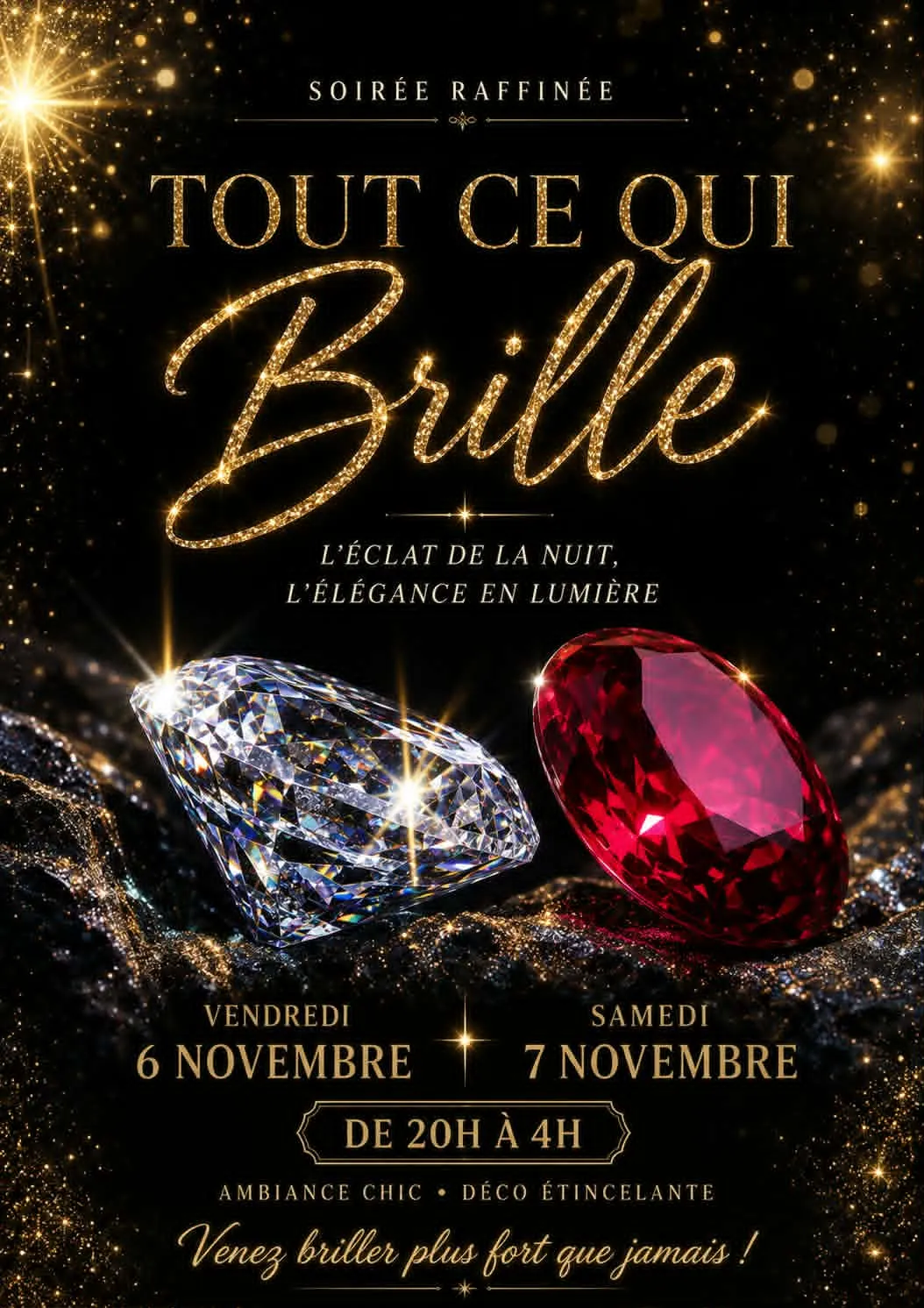 Affiche Tout ce qui Brille